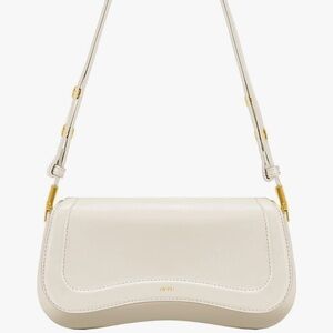 JW PEI Joy Shoulder Bag in White/Gold